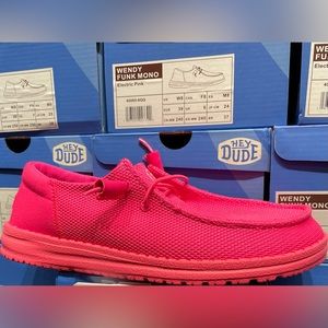 HEY DUDE WENDY FUNK MONO PINK